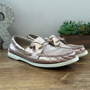 Sperry 2-Eye Vida Metallic Boat Shoe